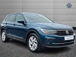 Blue Used 2022 VW Tiguan Life SUV | £18,990 (Good price)