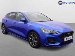 Blue Used 2023 Ford Focus ST-Line Hatchback | £14,399 (Fair price)