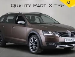 Brown Used 2018 Skoda Octavia Scout 4x4 Estate | £12,980 (Fair price)