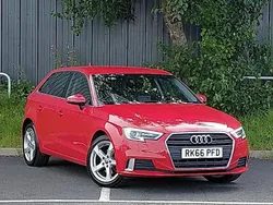 Red Used 2016 Audi A3 Sport Hatchback | £9,498 (Good price)