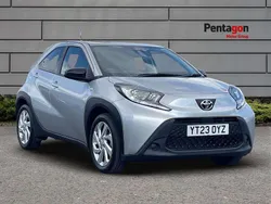 Silver Used 2023 Toyota Aygo X-pure Hatchback | £12,174 (Good price)