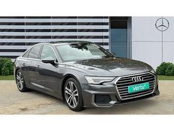 Grey Used 2019 Audi A6 S-Line Sedan | £18,467 (Fair price)