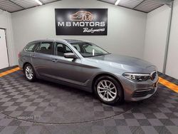 Blue Used 2017 BMW 520 Comfort Edition Estate | £14,995 (Fair price)
