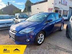 Blue Used 2014 Ford Focus Zetec Hatchback | £2,495 (Fair price)