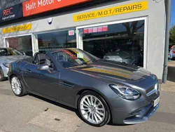 Grey Used 2017 Mercedes SLC200 AMG line Cabriolet | £17,995 (Fair price)