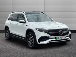 White Used 2022 Mercedes EQB350 AMG Line Premium SUV | £24,995 (Fair price)