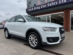 Ibis white Used 2014 Audi Q3 S-line plus SUV | £8,375 (Good price)