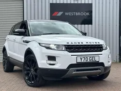 White Used 2011 Land Rover Range Rover evoque Pure SUV | £5,170 (Fair price)