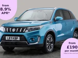 Turquoise Used 2020 Suzuki Vitara SZ5 SUV | £14,462 (Good price)