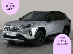 Silver Used 2021 Toyota RAV4 Hybrid SUV | £23,939 (Fair price)