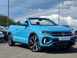 Blue New 2025 VW T-Roc Cabriolet R-line Cabriolet | £37,795 (Super price)
