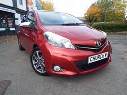 Red Used 2013 Toyota Yaris Trend Hatchback | £3,495 (A bit pricey)