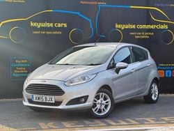 Silver Used 2015 Ford Fiesta Zetec Hatchback | £6,490 (Fair price)