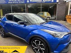 Blue Used 2017 Toyota C-HR SUV | £12,250 (Fair price)