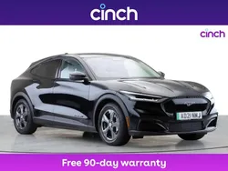 Black Used 2021 Ford Mustang Mach-E Extended Range SUV | £19,499 (Fair price)