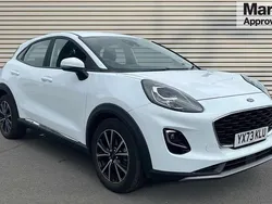 White Used 2023 Ford Puma Titanium SUV | £16,151 (Good price)