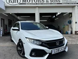 White Used 2018 Honda Civic SR Hatchback | £7,988 (Fair price)