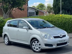 Silver Used 2009 Toyota Corolla Verso T2 MPV | £1,795 (Super price)