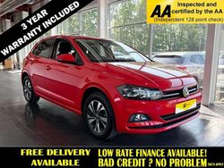Red Used 2021 VW Polo Match Hatchback | £14,495 (Fair price)