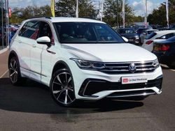 White Used 2023 VW Tiguan R-line SUV | £26,699 (Fair price)