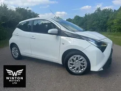 White Used 2018 Toyota Aygo X-play Hatchback | £5,495 (Fair price)