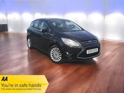 Black Used 2013 Ford C-MAX Titanium MPV | £5,595 (Fair price)