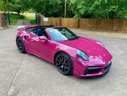 Pink Used 2023 Porsche 911 Turbo S Cabriolet Cabriolet | £164,990 (Expensive)
