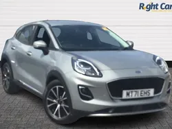 Silver Used 2021 Ford Puma Titanium SUV | £13,999 (Good price)