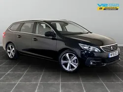 Black Used 2018 Peugeot 308 Allure Estate | £8,395 (Fair price)