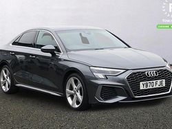 Grey Used 2020 Audi A3 S-Line Sedan | £17,799 (Fair price)