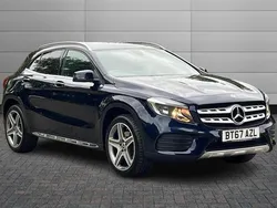 Blue Used 2017 Mercedes GLA220 AMG line SUV | £16,795 (Fair price)