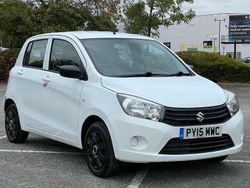 White Used 2015 Suzuki Celerio Hatchback | £2,490 (Fair price)