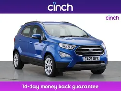 Blue Used 2022 Ford Ecosport Titanium SUV | £13,299 (Fair price)