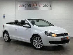 White Used 2015 VW Golf Cabriolet SE Cabriolet | £6,995 (Fair price)