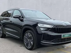 Black magic pearl effect Used 2024 Skoda Kodiaq SportLine SUV | £33,814 (Fair price)