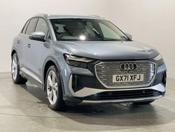 Blue Used 2021 Audi Q4 e-tron S-Line SUV | £22,999 (Super price)