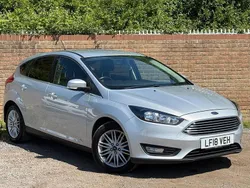 Silver Used 2018 Ford Focus Zetec Hatchback | £6,950 (Fair price)
