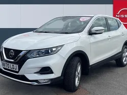 White Used 2020 Nissan Qashqai Acenta Premium SUV | £13,899 (Good price)