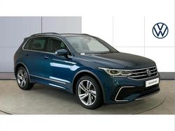Blue Used 2023 VW Tiguan R-line Edition SUV | £31,412 (A bit pricey)