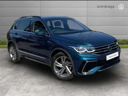 Blue Used 2023 VW Tiguan R-line Edition SUV | £29,995 (Fair price)