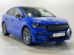 Blue Used 2025 Skoda Enyaq iV SportlinePlus SUV | £30,999 (Good price)