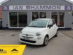 White Used 2017 Fiat 500 Pop Hatchback | £5,495 (Fair price)