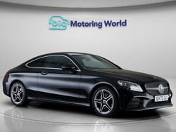 Black Used 2020 Mercedes C200 AMG line Coupe | £18,600 (Fair price)