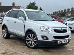 White Used 2013 Vauxhall Antara SUV | £1,088