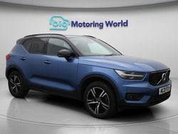 Blue Used 2021 Volvo XC40 R-Design SUV | £20,800 (Good price)