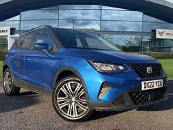 Blue Used 2022 Seat Arona SE Technology SUV | £14,795 (Fair price)