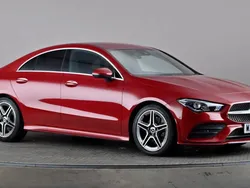Red Used 2020 Mercedes CLA200 AMG line Coupe | £28,998