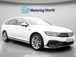 White Used 2021 VW Passat GTE Estate | £13,600 (Good price)