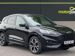 Black Used 2022 Ford Kuga ST-Line X SUV | £19,846 (Fair price)