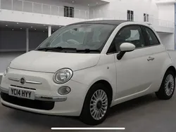 White Used 2014 Fiat 500 Lounge Hatchback | £3,695 (Good price)
